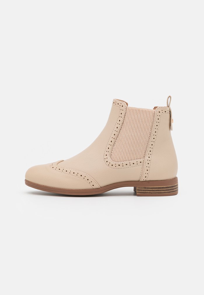 Bottines Anna Field Plates Slip on Beige Femme | ULS-7270797